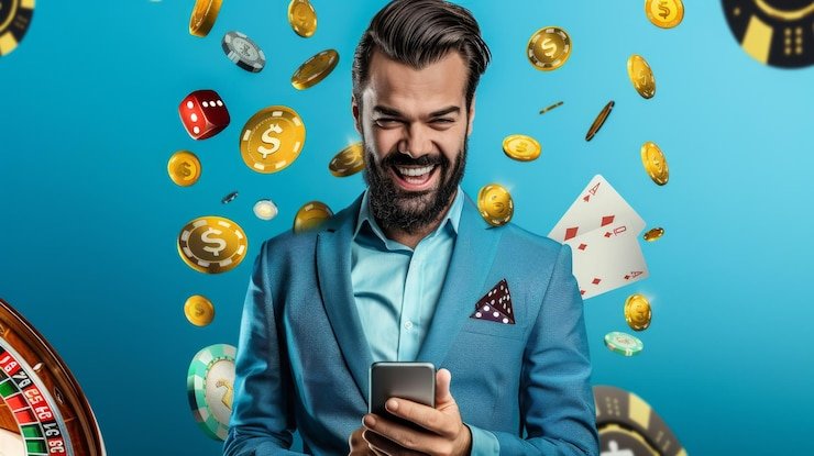 Panel pengaturan taruhan dan garis pembayaran Captain's Bounty
